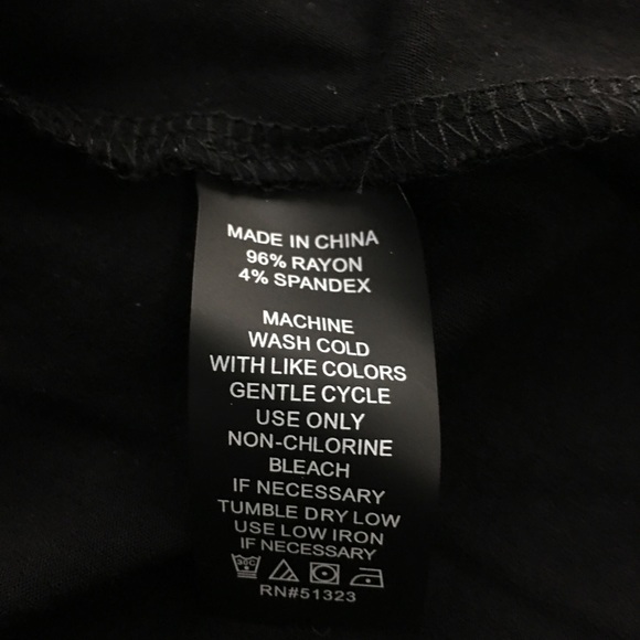 Vince Camuto Long Maxi Skirt Plus Size Black Split - Picture 8 of 8